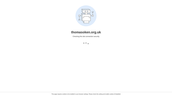 Screenshot of the The Charity Of Thomas Oken And Nicholas Eyffler website