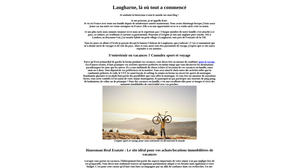 Screenshot of the The Laugharne Corporation Lands website