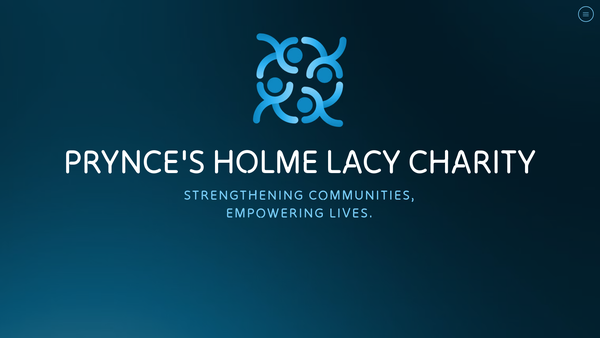 Screenshot of the Holme Lacy Parochial Charities website
