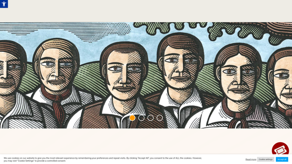 Screenshot of the The Tolpuddle Martyrs Memorial Cottages website
