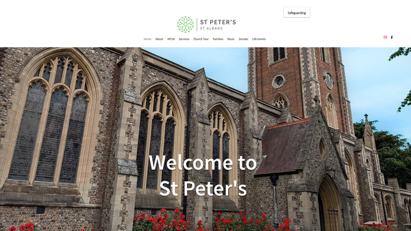 Screenshot of the United Almshouse Charities website