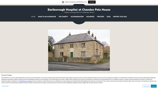 Screenshot of the Barlborough Hospital website