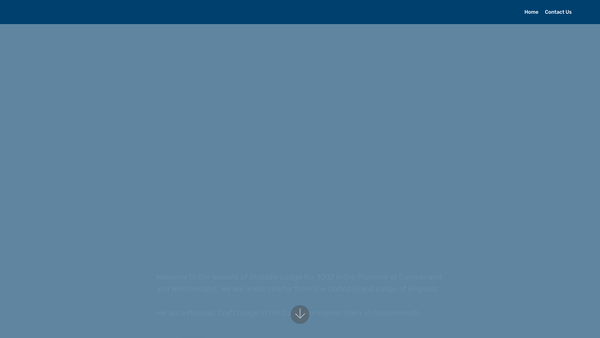 Screenshot of the The Skiddaw Lodge Benevolent Fund website