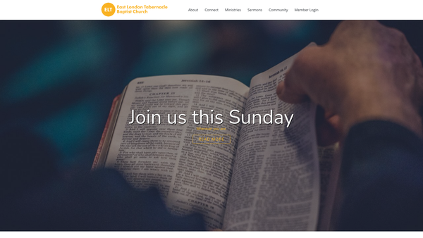Screenshot of the The Archibald G Brown 20th Anniversary Trust website