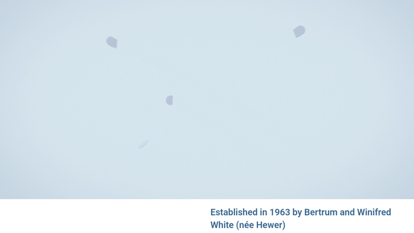 Screenshot of the Hewer-White Trust website