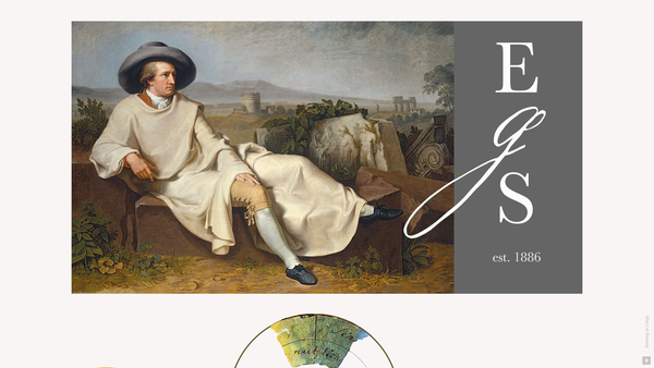 Screenshot of the The English Goethe Society (1886-) website