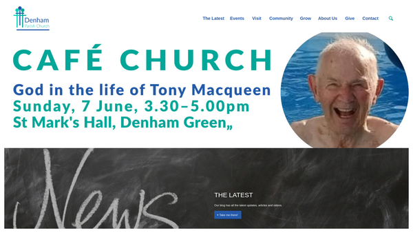Screenshot of the Charity Of Helen Powell For Ecclesiastical Purposes website
