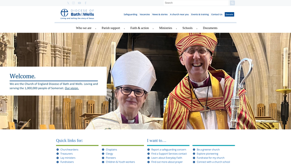Screenshot of the The Herbert Trust website