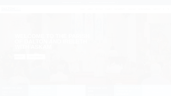 Screenshot of the Matson And Atkinson's Charities website