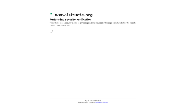 Screenshot of the The Institution Of Structural Engineers website