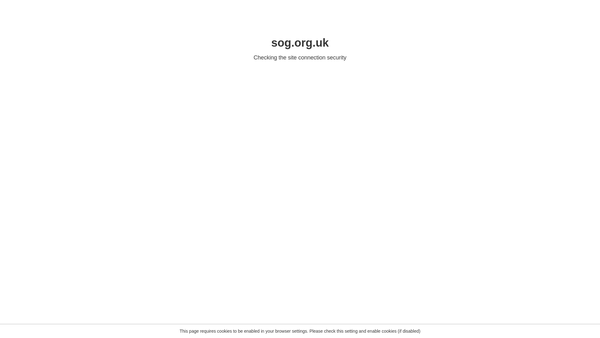 Screenshot of the Society Of Genealogists website