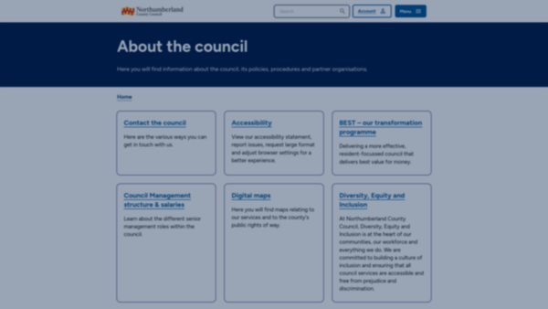 Screenshot of the The Longhirst Hall Educational Trust website