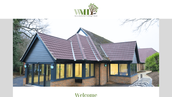 Screenshot of the Wivelsfield Village Hall And Recreation Ground Charity website