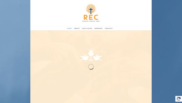 Screenshot of the Rotherhithe Free Church website