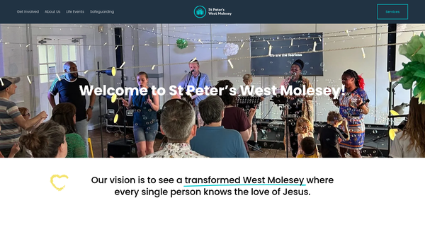 Screenshot of the Elemosynary Charity of Joseph Palmer website