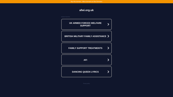 Screenshot of the Women's Institute Llaneilian website