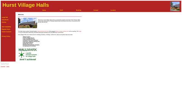 Screenshot of the The Philip Martineau Charity website