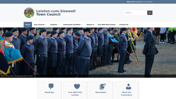 Screenshot of the Unknown Donor website