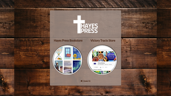 Screenshot of the Hayes Press website