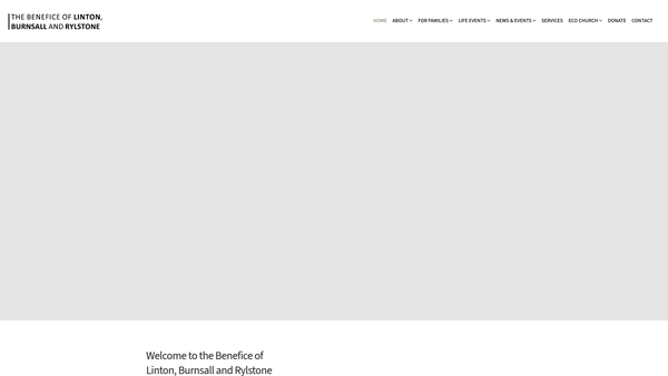 Screenshot of the Elizabeth Craven website