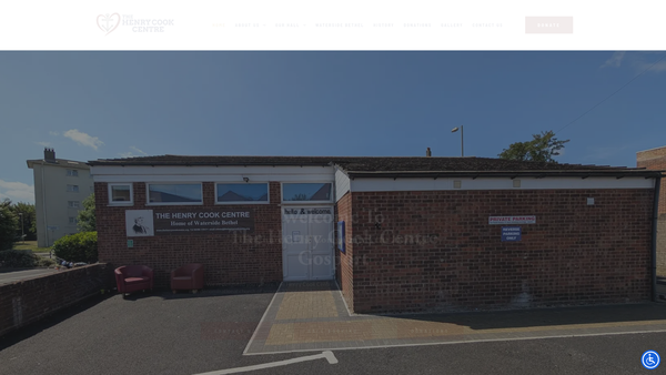 Screenshot of the Cook's Bethel Otherwise Seaman's Bethel website