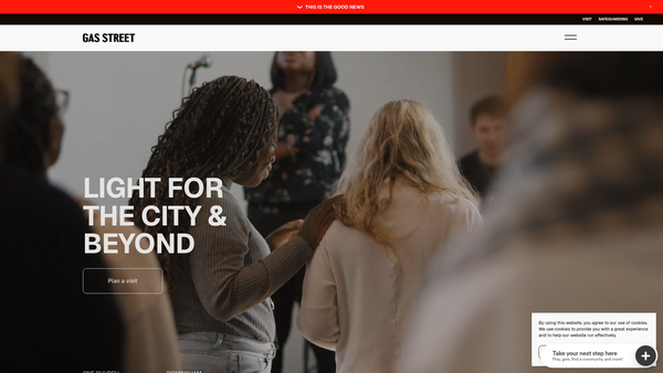 Screenshot of the John Nicholls' Charity For The Poor website
