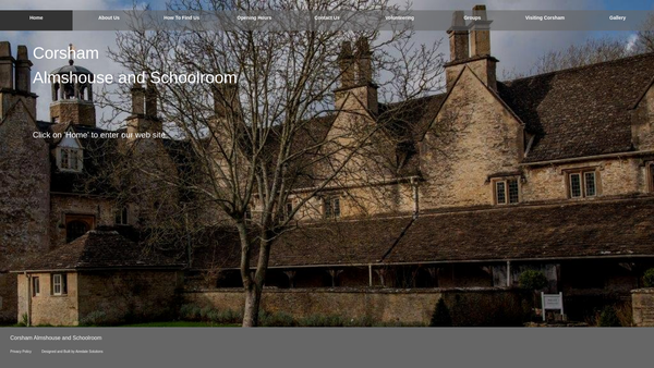 Screenshot of the The Lady Margaret Hungerford Charity website