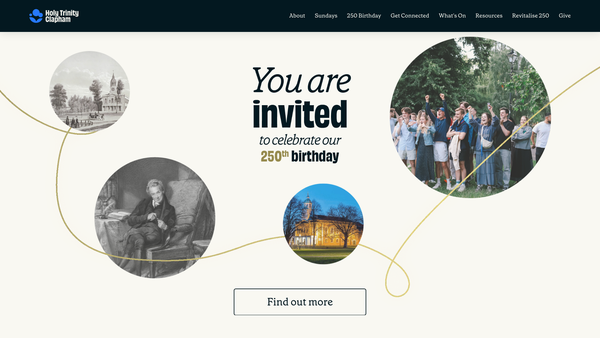 Screenshot of the St Anne's Hall And Mission House website