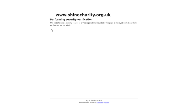 Screenshot of the Spina Bifida, Hydrocephalus, Information, Networking, Equality - Shine website