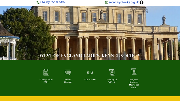 Screenshot of the Marjorie Cousens Memorial Fund website
