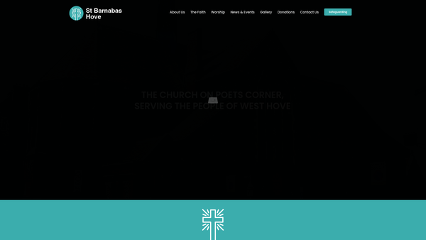 Screenshot of the St Barnabas Parochial Institution Fund website