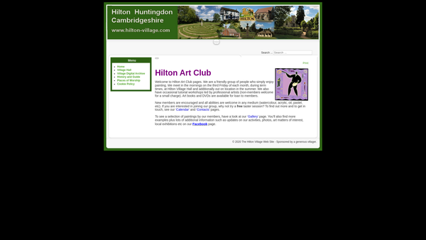 Screenshot of the The Church Charity website