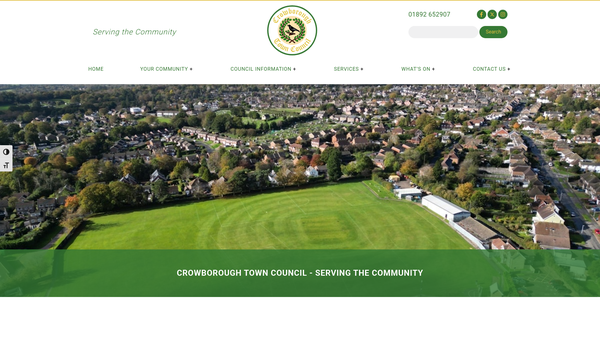Screenshot of the War Memorial Fund website