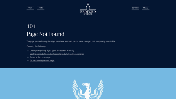 Screenshot of the The Richard John Daynes Bishop Memorial Fund website