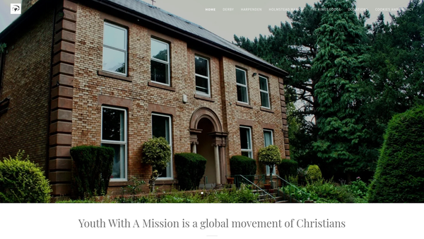 Screenshot of the Youth With A Mission Limited website