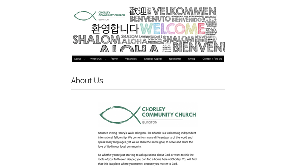 Screenshot of the Trust Property Held In Connection With North East London Gospel Mission website