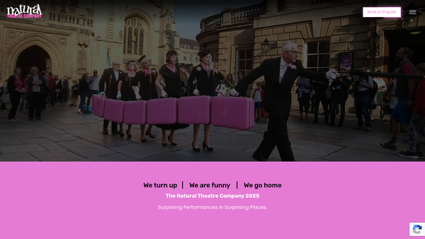 Screenshot of the Bath Arts Workshop Limited website