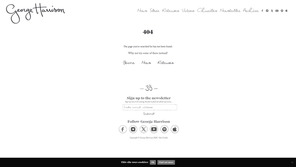 Screenshot of the The Material World Foundation Limited website