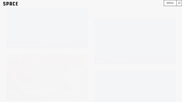 Screenshot of the Art Services Grants Limited website