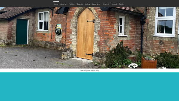 Screenshot of the The Lord Thurlow Village Hall website