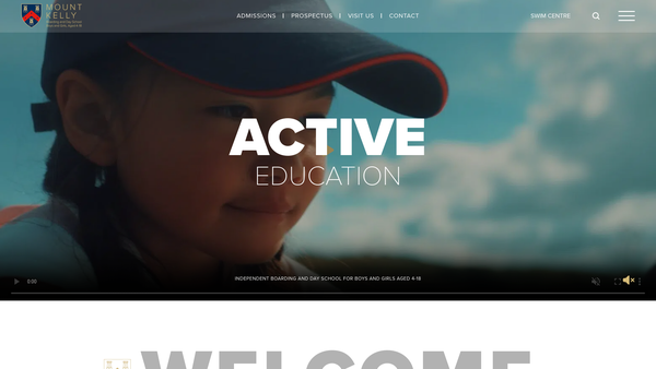 Screenshot of the Mount House School Trust Limited website