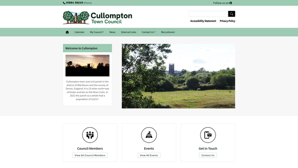 Screenshot of the Gift Of A Burrow For Allotments website