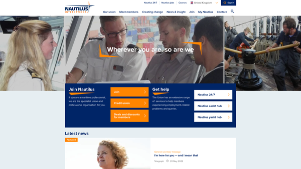 Screenshot of the The John William Slater Memorial Fund website