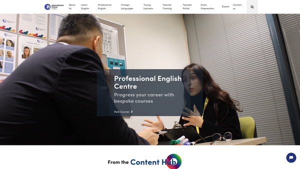 Screenshot of the International House Trust Limited website