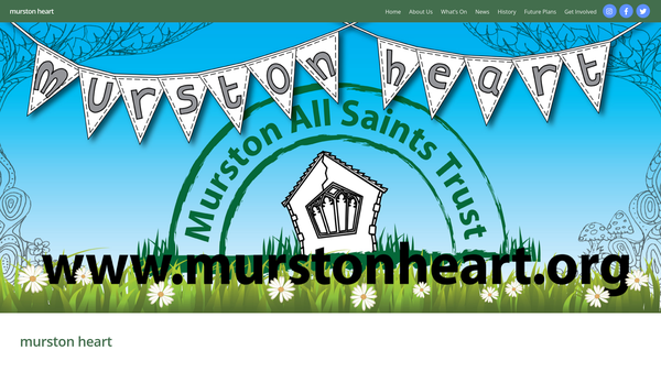 Screenshot of the Murston All Saints Trust website