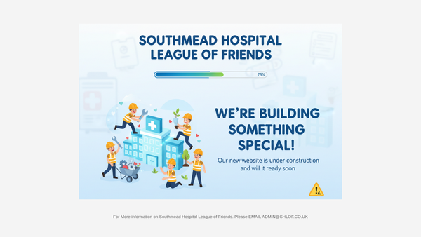Screenshot of the Southmead Hospital League Of Friends website