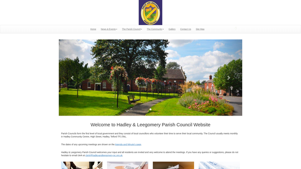 Screenshot of the Berkhamsted Arts Trust website