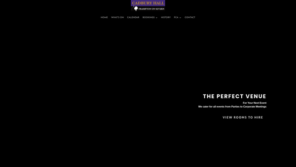 Screenshot of the Frampton On Severn Community Association website