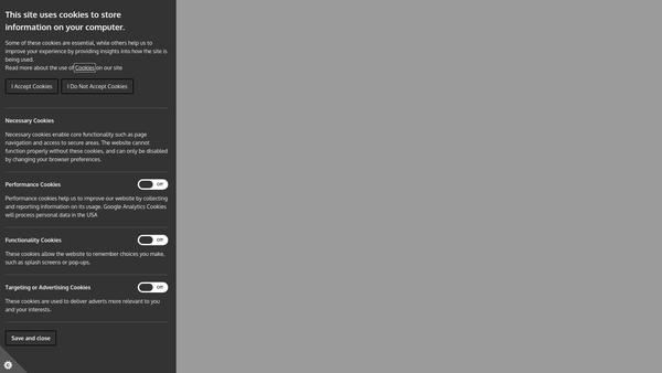 Screenshot of the Clsg Bursary And Awards Fund website