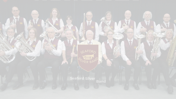 Screenshot of the Seaford Silver Band website